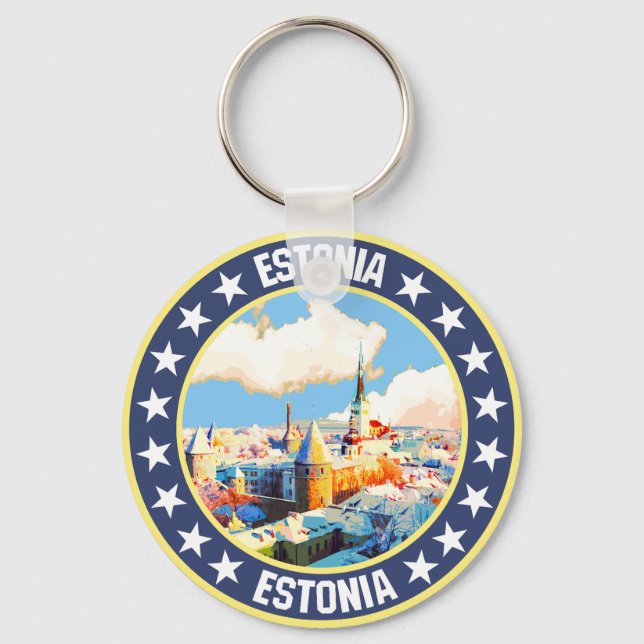 Llavero Estonia (Anverso)