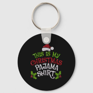 Llavero Estos son mis Navidades Pajama Funny Family Xmas S