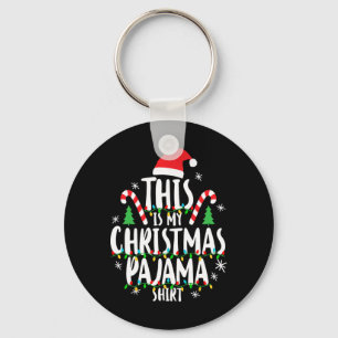 Llavero Estos son mis Navidades Pajama Xmas Navidades fami