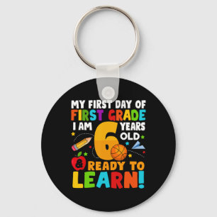 Llavero Estoy 6 Listo Para Aprender Mi Regreso A La Escuel