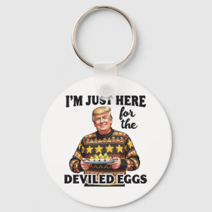 Llavero Estoy aquí por los huevos vilidos de Trump