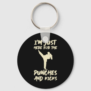 Llavero Estoy Aquí Solo Por Los Puñetazos Kickboxing Kickb
