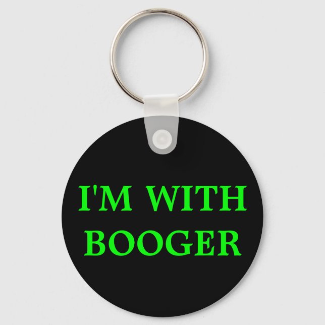 LLAVERO ESTOY CON BOOGER (Anverso)