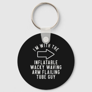 Llavero Estoy con el brazo agitador inflable