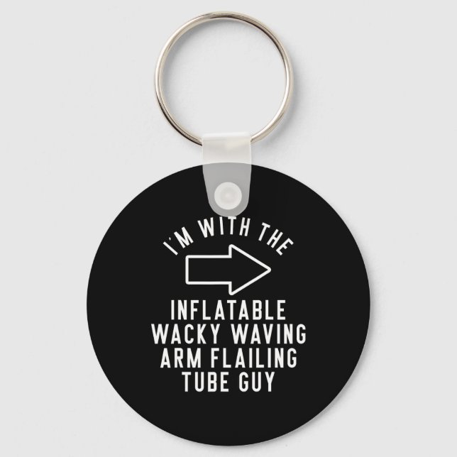 Llavero Estoy con el brazo agitador inflable (Anverso)