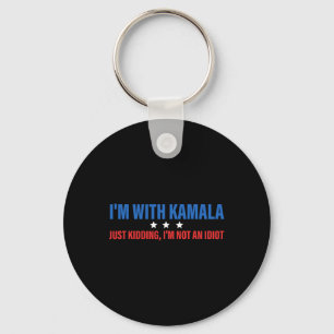 Llavero Estoy con Kamala secuestrando al presidente Kamala