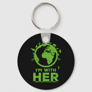 Llavero Estoy con su oído para la conciencia ambiental de 