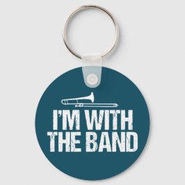 Llavero Estoy con The Band Funny Trombone Player