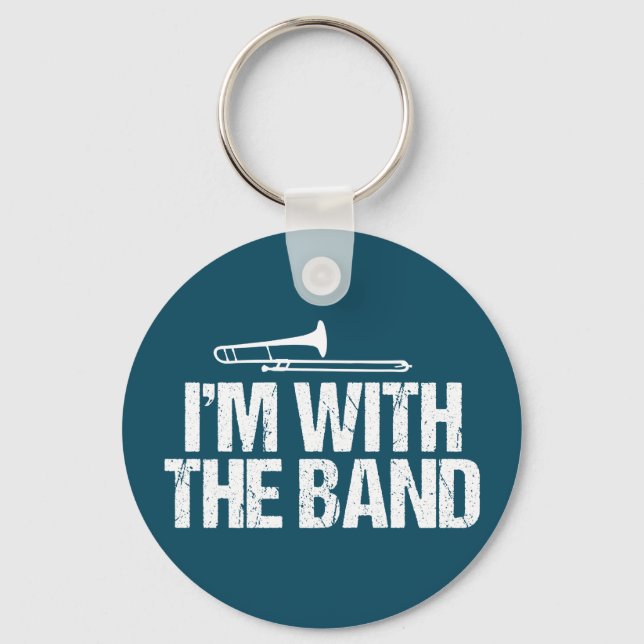 Llavero Estoy con The Band Funny Trombone Player (Anverso)