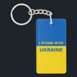 Llavero Estoy de acuerdo con la bandera ucraniana<br><div class="desc">Estoy de acuerdo con la bandera ucraniana</div>