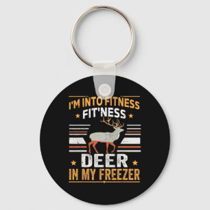 Llavero Estoy en el gimnasio Deer Freezer Funny Dad Hunter
