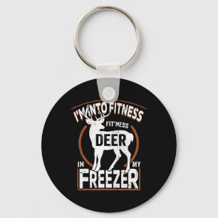 Llavero Estoy en el gimnasio Deer Freezer Funny Dad Hunter