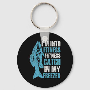 Llavero Estoy en Fitness Funny pescando pescadores hombres