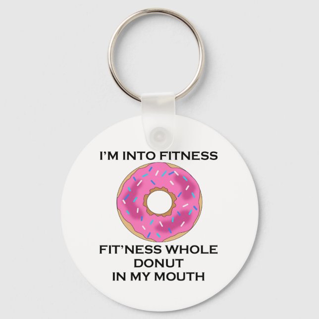 Llavero Estoy en forma de donut (Anverso)