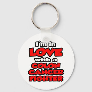 Llavero Estoy enamorada de un luchador contra el cáncer de