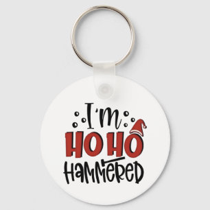 Llavero Estoy golpeado con Ho Ho Martillo Divertido Navida