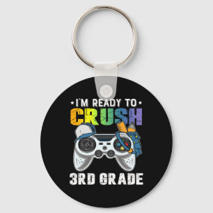 Llavero Estoy listo para aplastar el videojuego de 3er gra