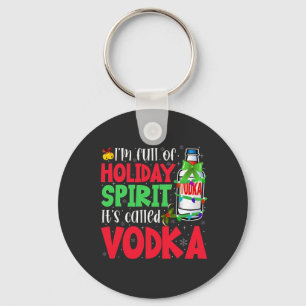 Llavero Estoy lleno de espíritu navideño, se llama Navidad