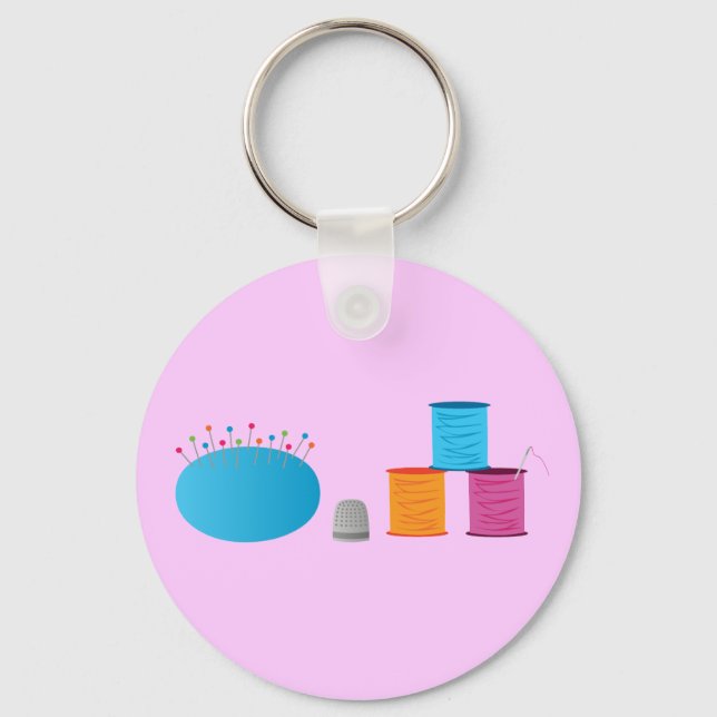 Llavero Estoy masticando el corazón (Anverso)