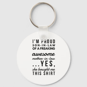 Llavero Estoy orgulloso yerno de una suegra