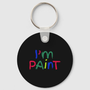 Llavero Estoy Pintando Coincidente Me Encanta Pintar con l