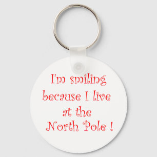 Llavero Estoy sonriendo porque...-cadena de claves
