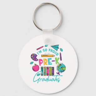 Llavero Estoy Tan Orgulloso De Mis Graduados De Preescolar