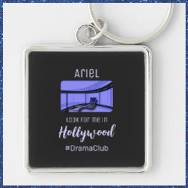 Llavero Estrella burda de Hollywood en ascenso