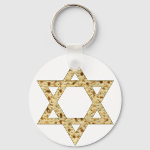 Llavero Estrella de David de la Pascua Matzoh