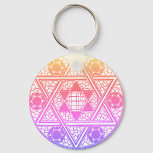 Llavero Estrella de David Keychain