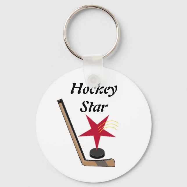 Llavero Estrella de hockey (Anverso)