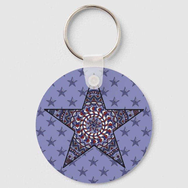 Llavero Estrella de la Independencia (Anverso)