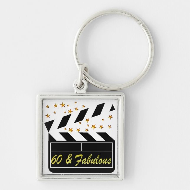 LLAVERO ESTRELLA DE PELÍCULA DE 60 AÑOS (Frente)