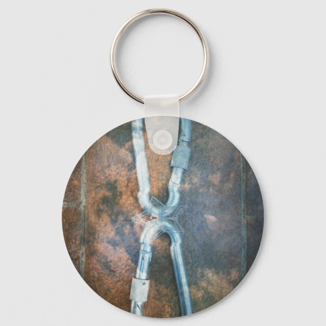 Llavero Estrella de plata infinita (Anverso)