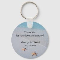 Estrella de playa Fish Love Personalized Wedding F