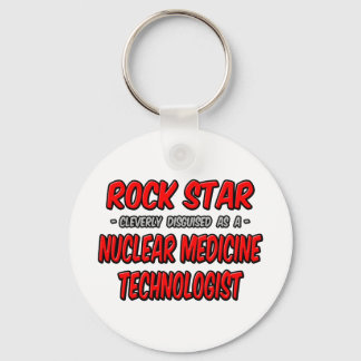 Llavero Estrella de rock.. Tecnólogo en medicina nuclear