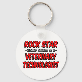 Llavero Estrella de rock.. Tecnólogo veterinario