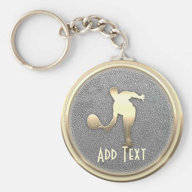 Llavero Estrella de tenis Personalizado de Guay (Frente)