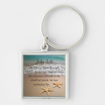 Estrella del mar de playa Inspirador Juan 3:16 Bib