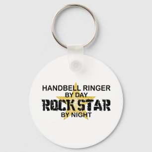 Llavero Estrella del rock del campanero del Handbell por
