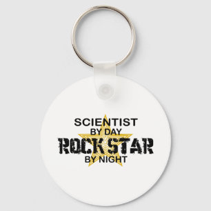 Llavero Estrella del rock del científico por noche