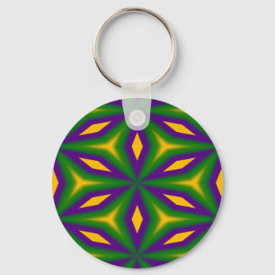 Llavero Estrella Mardi Gras