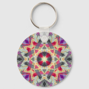 Llavero Estrella navidad Jolly Gray Divertido morado rosa