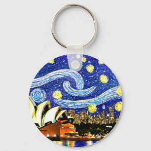 Llavero Estrella nocturna Sydney ópera de Australia