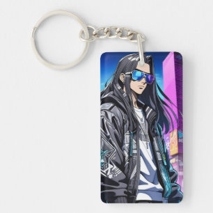 Llavero Estrella pop futurista 0001