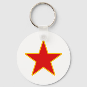 Llavero Estrella Roja Comunista