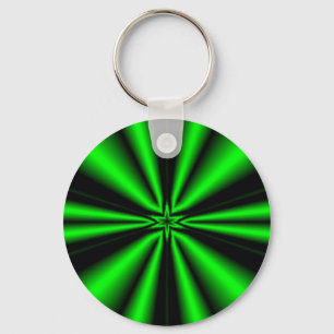 Llavero estrella verde de esperanza