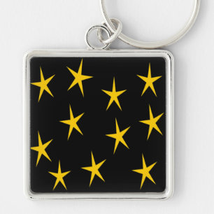 LLAVERO ESTRELLAS AMARILLAS