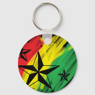Llavero estrellas de reggae