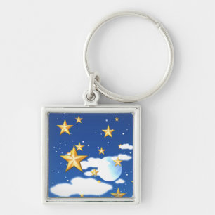 Llavero Estrellas doradas